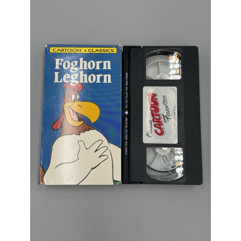 Vintage Foghorn Leghorn and Friends Cartoon Classics VHS Tape